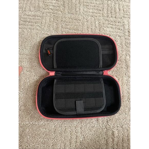 Nintendo Switch Lite Portable Carry Case Pink Hard Shell, Travel Pouch - Picture 6 of 7